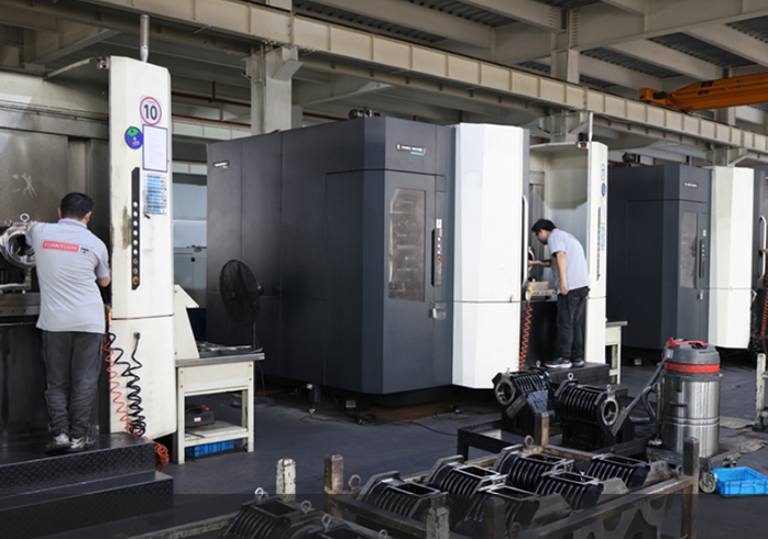 German DMG CNC horizontal machining center