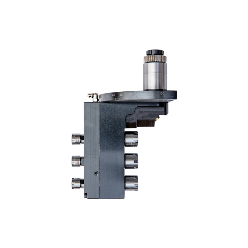 Front Adjustable Live Tool Holder (Manual B axis)
