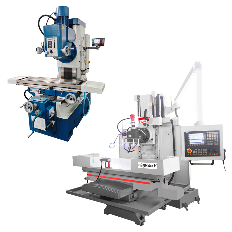 Bed type milling machines