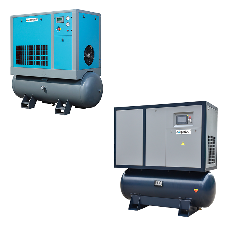 All-in-one Screw Air Compressor For Fiber Laser Cutting Machine