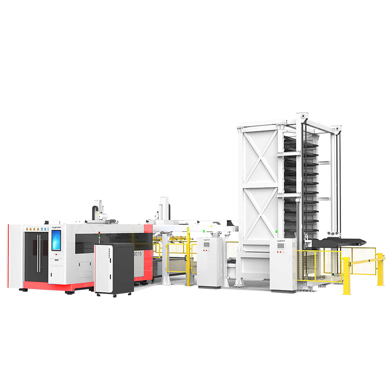 Laser cutting flexible system 