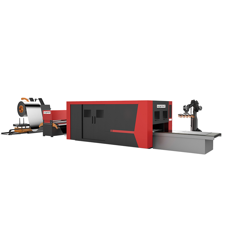 Uncoiling-leveling-cutting-sorting 