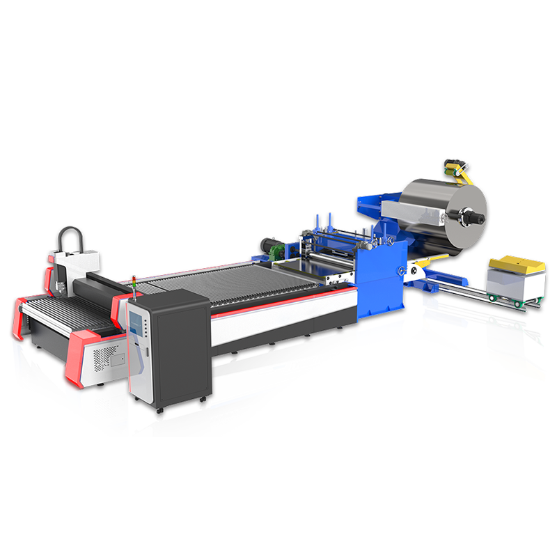 Uncoiling-leveling-cutting 
