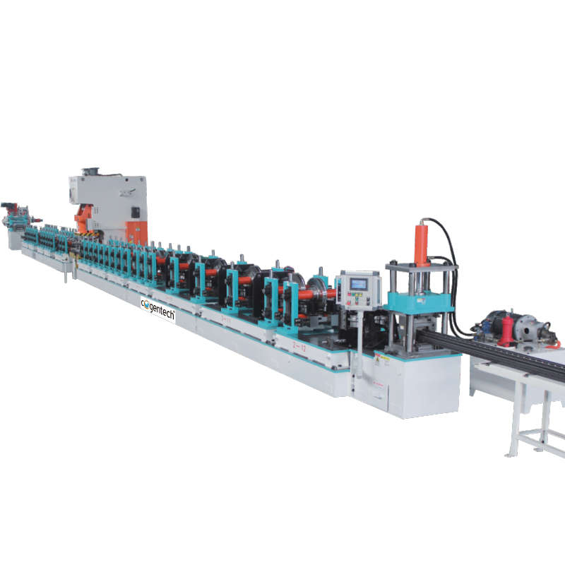 Storage rack profile rolling production line