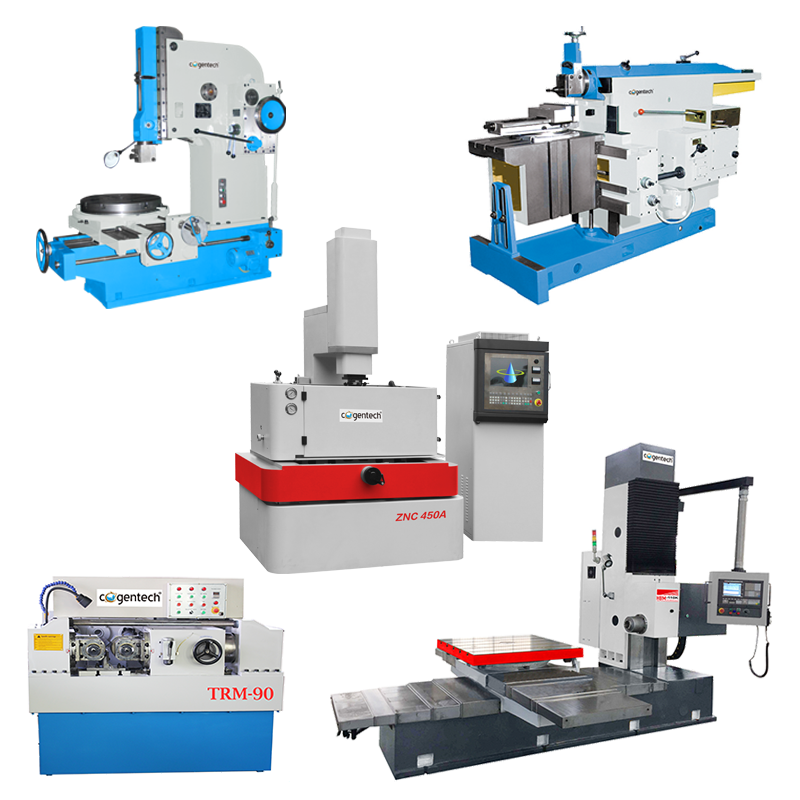 Boring、Slotting、Shaping、EDM、Thread-rolling Machines