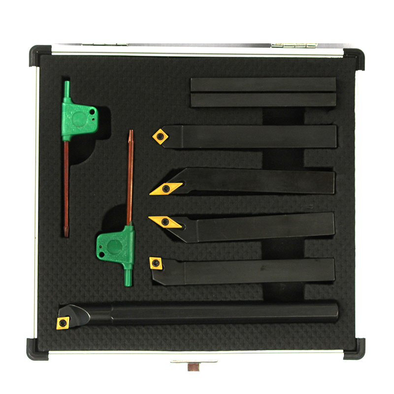 Mini 4+2 Indexable Carbide Turning Tool Set