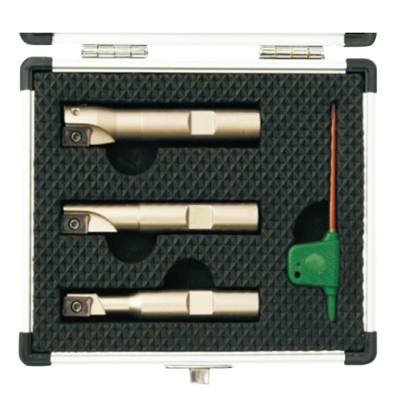 3Pc Indexable 90&deg; Square Shoulder End Mills Set(EMP01-AP)